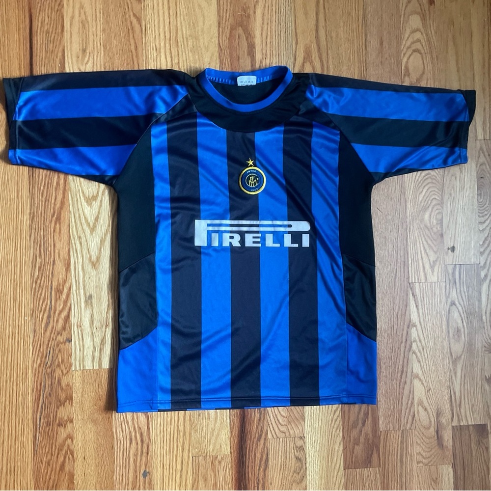 Vintage walker inter milan soccer jesery size XL